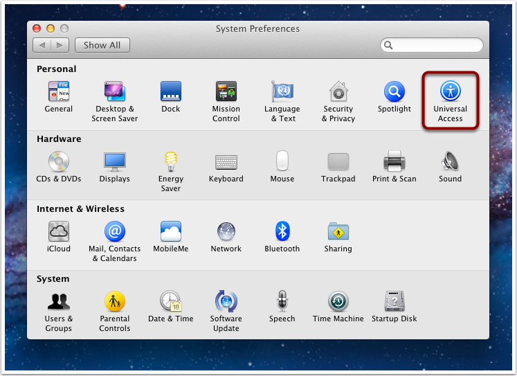 Steps for Mac OS X 10.7 Lion